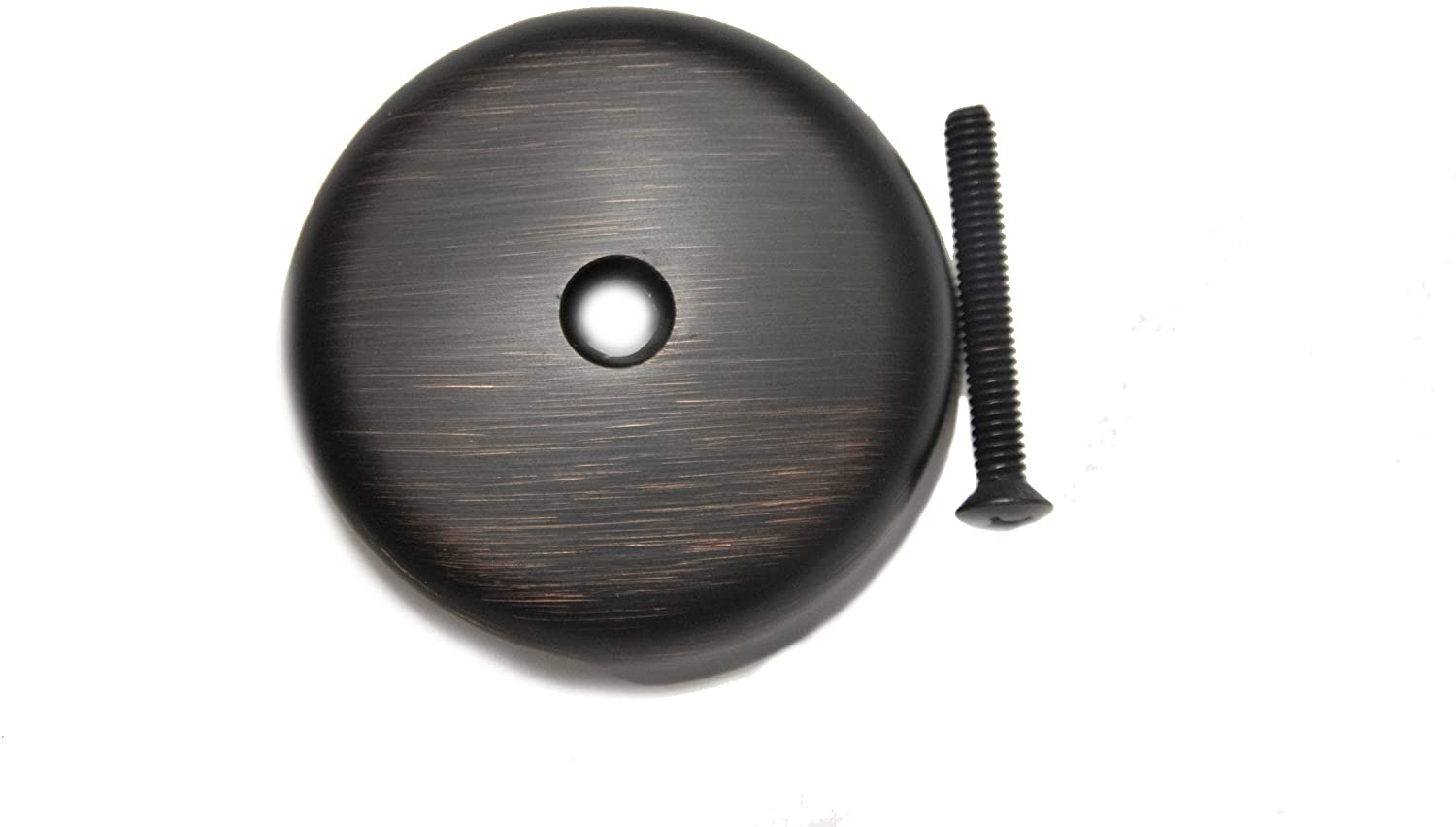 OVERFLOW PLATE 1 HOLE-OIL  RUBBED BRONZE