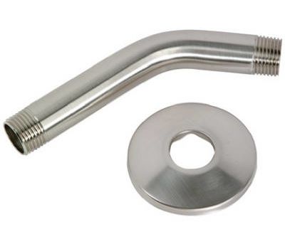 6&quot; SHOWER ARM AND  FLANGE-BRUSHED NICKEL
